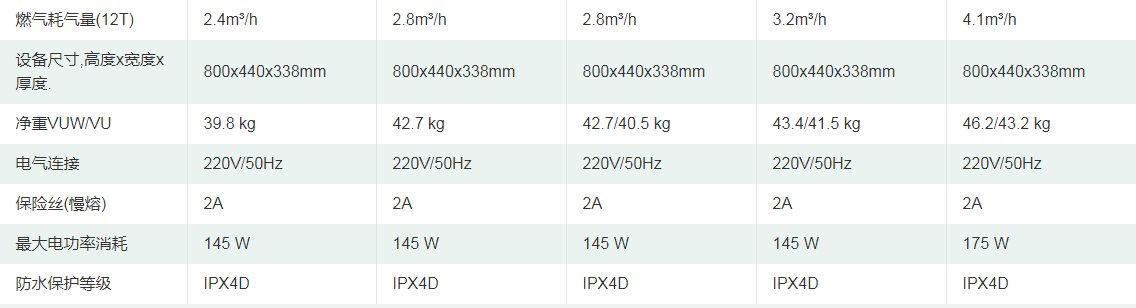 豪华型燃气采暖热水炉